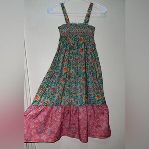 NWOT Louise Misha Riverside Flowers Girls Dress